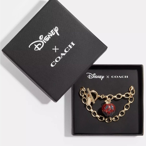 Disney X Coach Poison Apple Bracelet - Picture 1 of 6